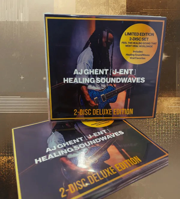 AJ Ghent – Healing Soundwaves & Viral Favorites (Singing Guitar CD Set – 2 Discs)